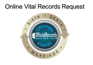 Vital Records Online Request