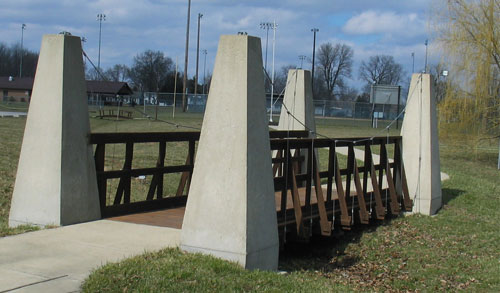 bridge in the park